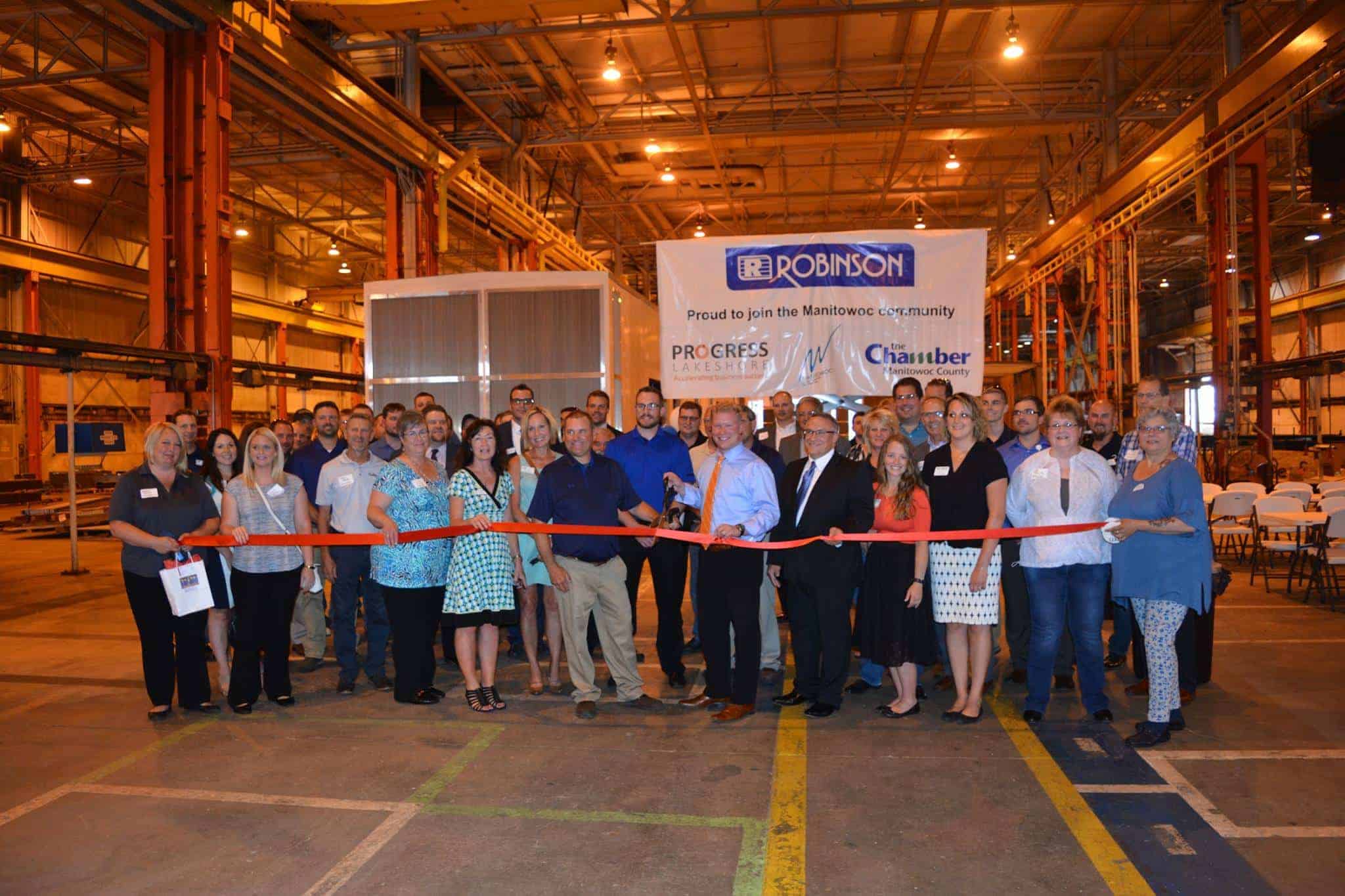 Read more about the article Manitowoc Facility Ribbon Cutting