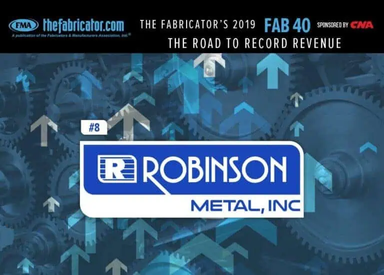 The Fabricator's 2019 FAB 40 graphic