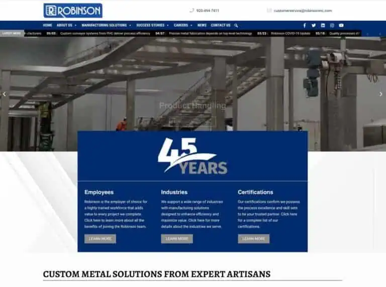 Robinson Launch PR