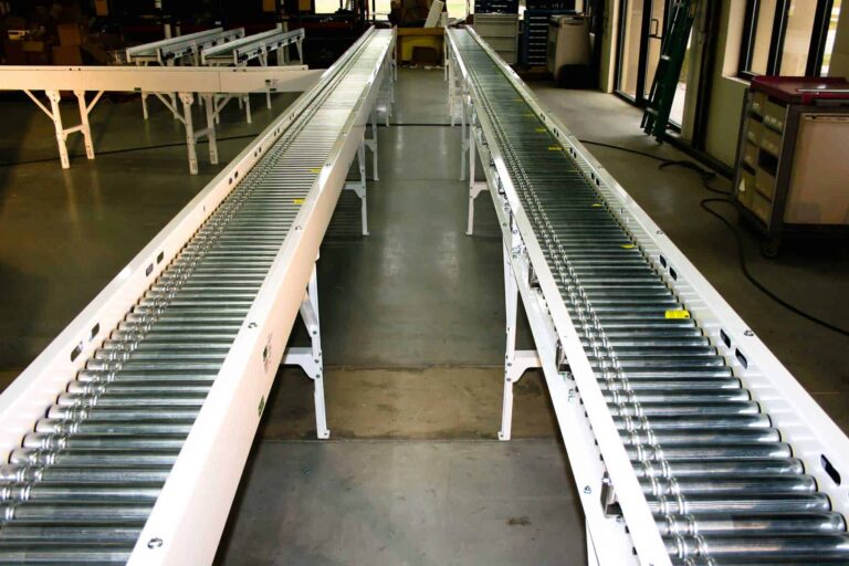 Robinson motor driven roller conveyor