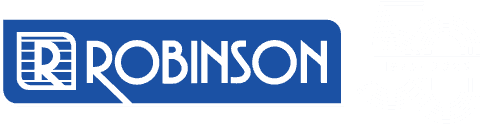 Robinson 50 year logo