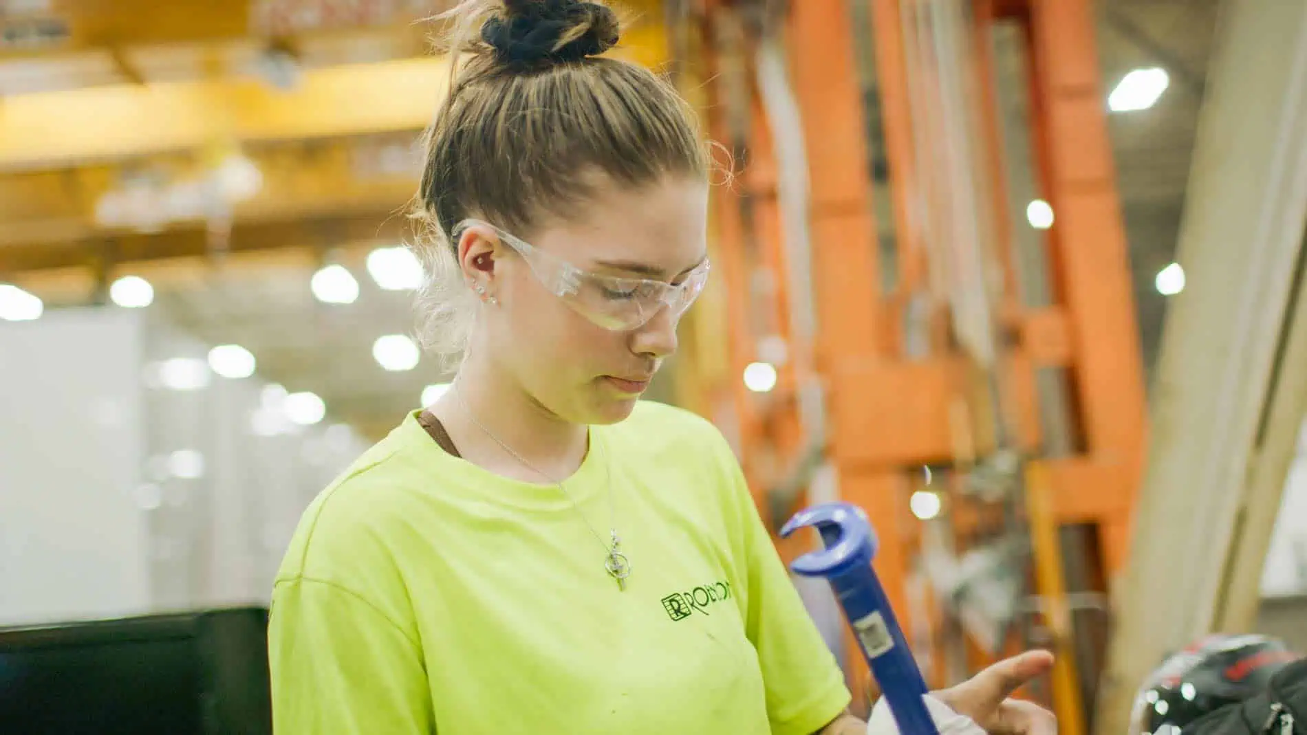 Robinson female employee