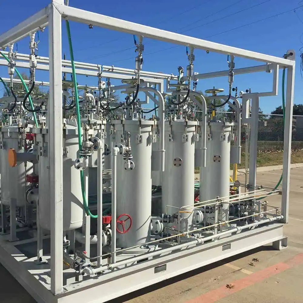 Modular skid fabrication
