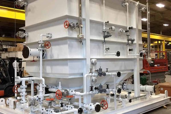 Modular skid fabrication